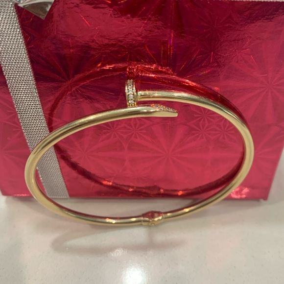 14k PULCERA TALLA 16 COMPLETA MENTE ORO BRASALET - Picture 3 of 12